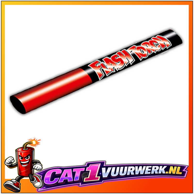 FLASH TORCH ROOD